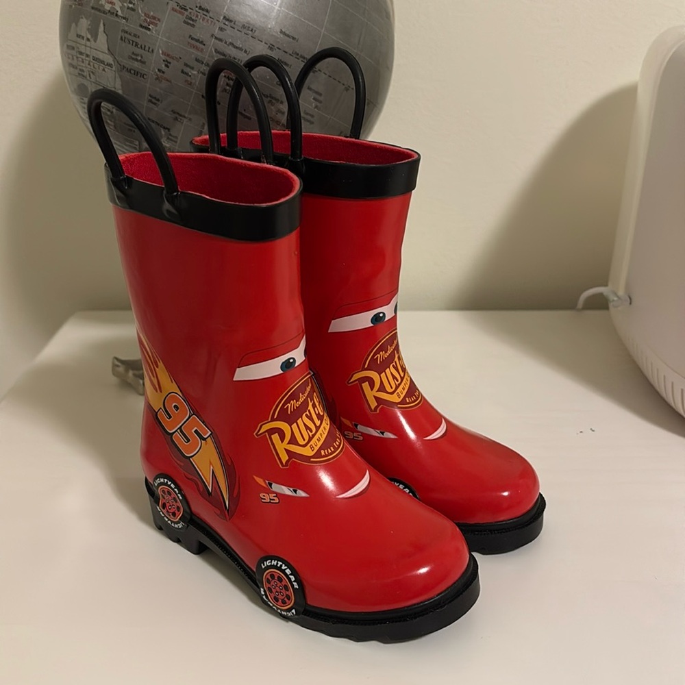 Cars Lightning McQueen Rainboots
